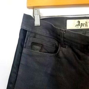 APRIL 77 Joey Munich Tuxedo Gris Sz 30 Jeans